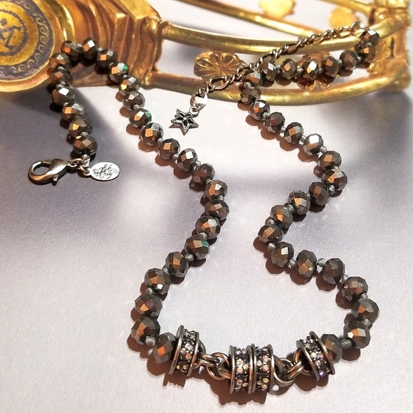 KIRK'S FOLLY Sparkling Crystal Necklace - Picture 8 of 8